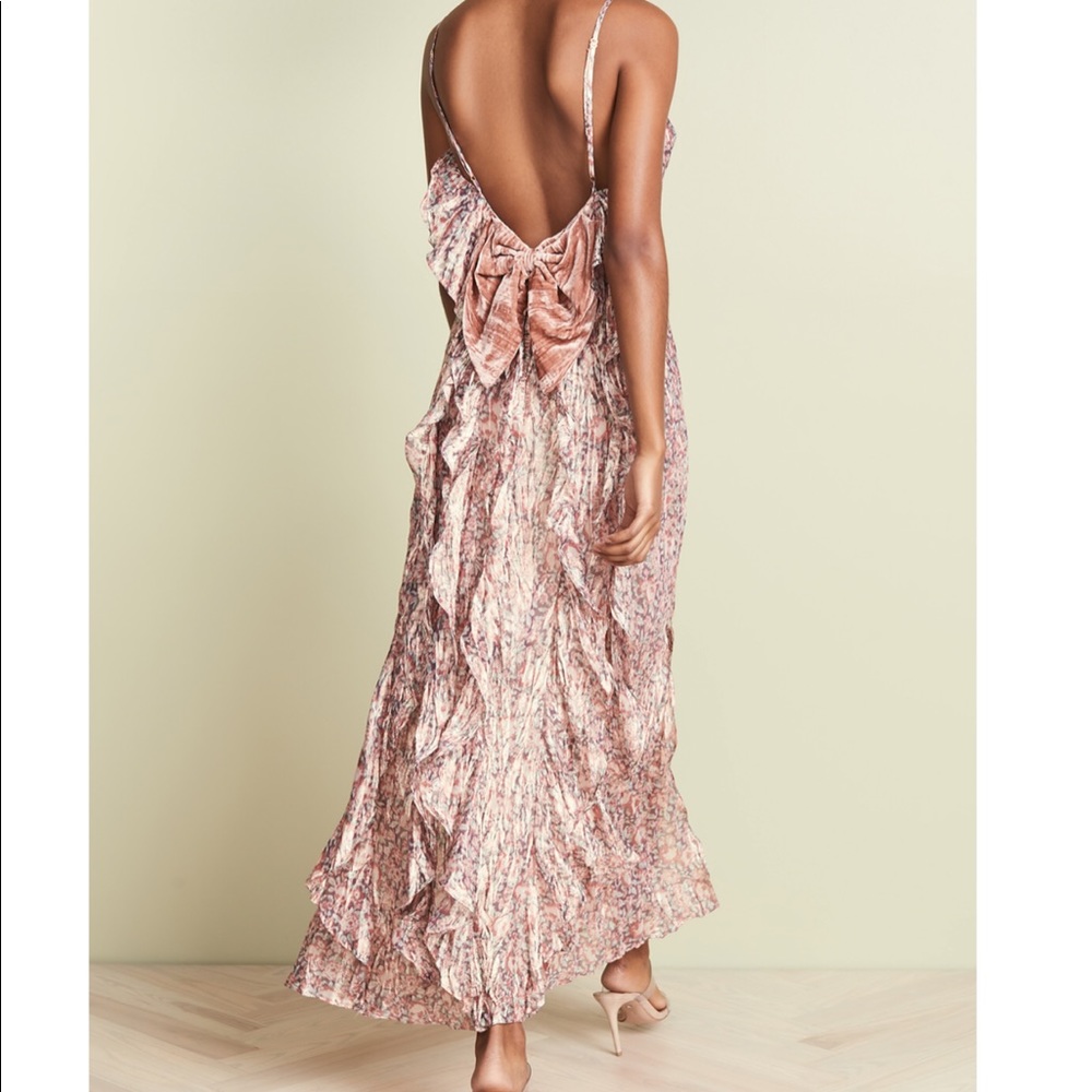 Love Shack Fancy Kate slip dress